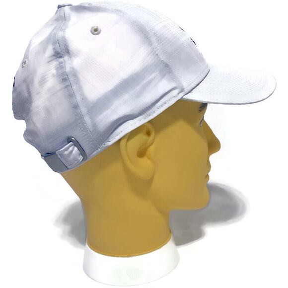 Vicious Fishing Ball Cap White Adjustable With Red Logo - Picture 5 of 6